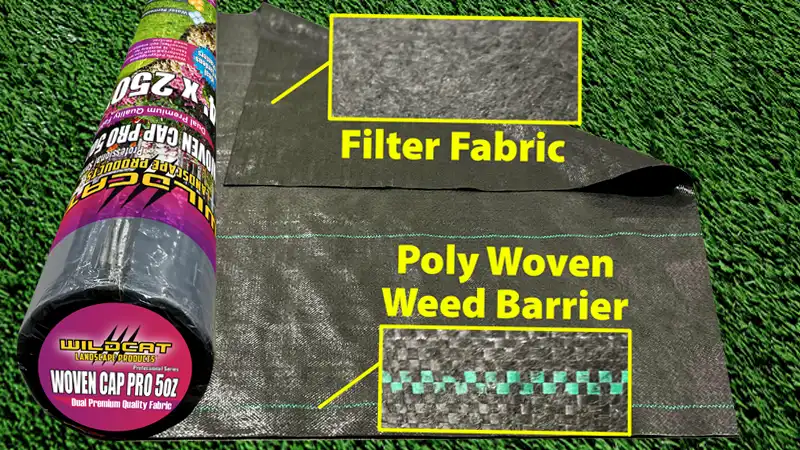 Poly Woven Weed Barrier